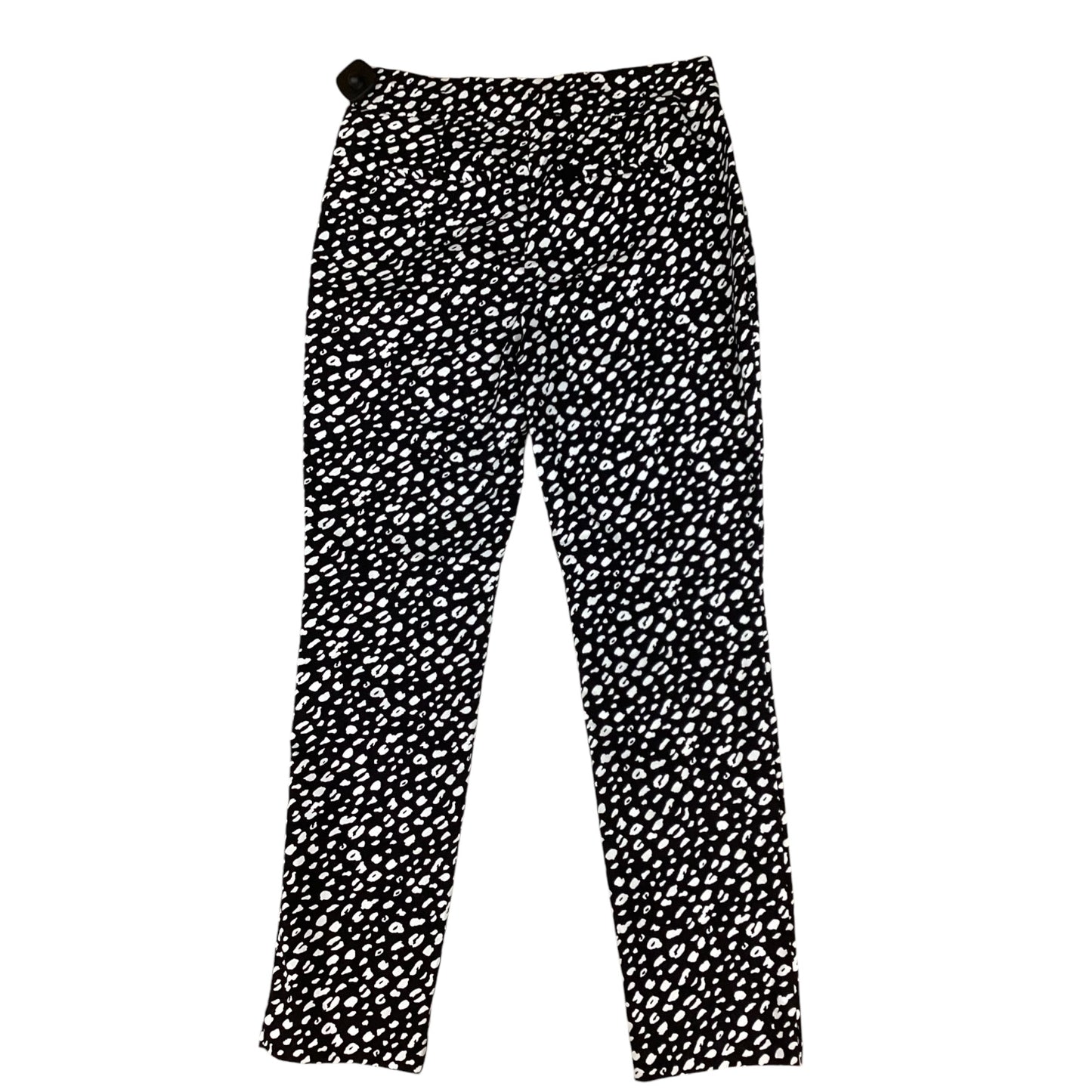 Pants Cropped By Chicos In Black & White, Size: 0