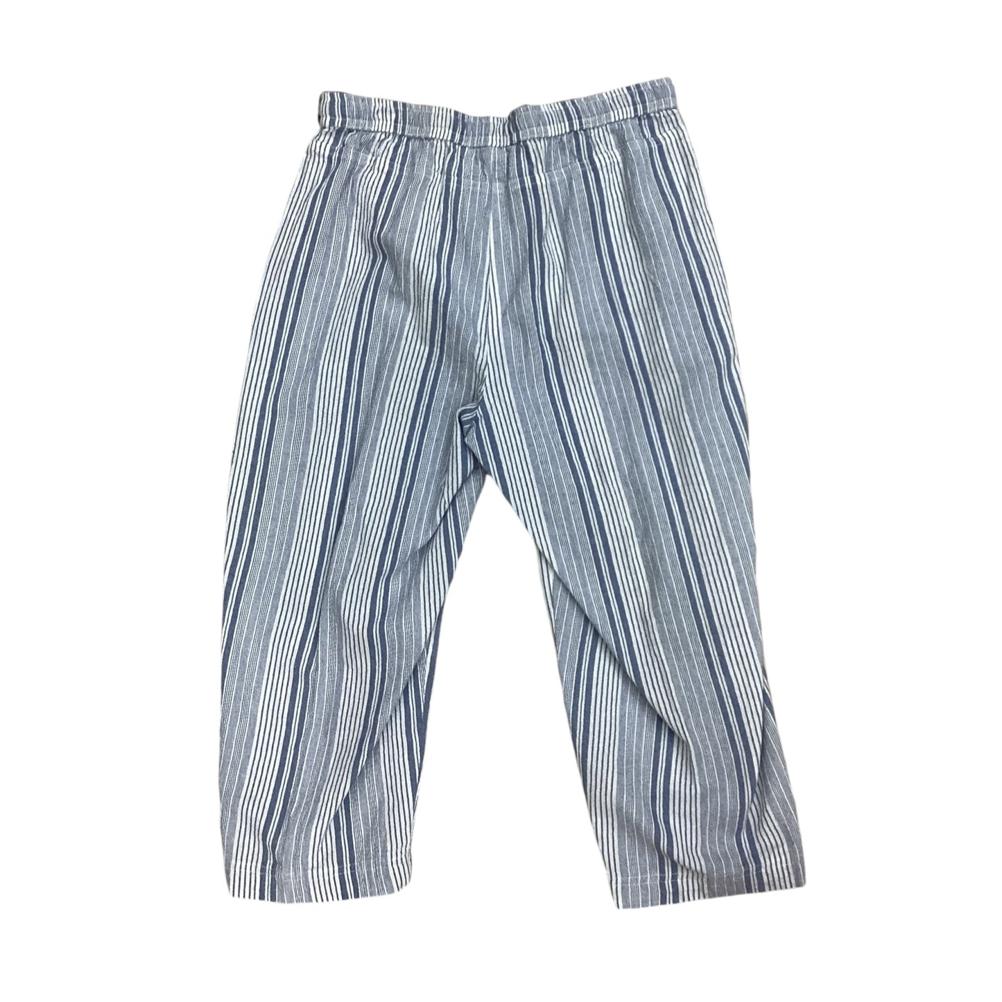 Capris By Croft And Barrow In Blue & White, Size: S