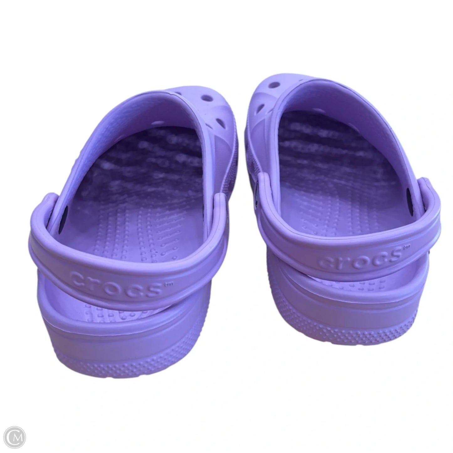 Shoes Athletic By Crocs In Purple, Size: 7.5