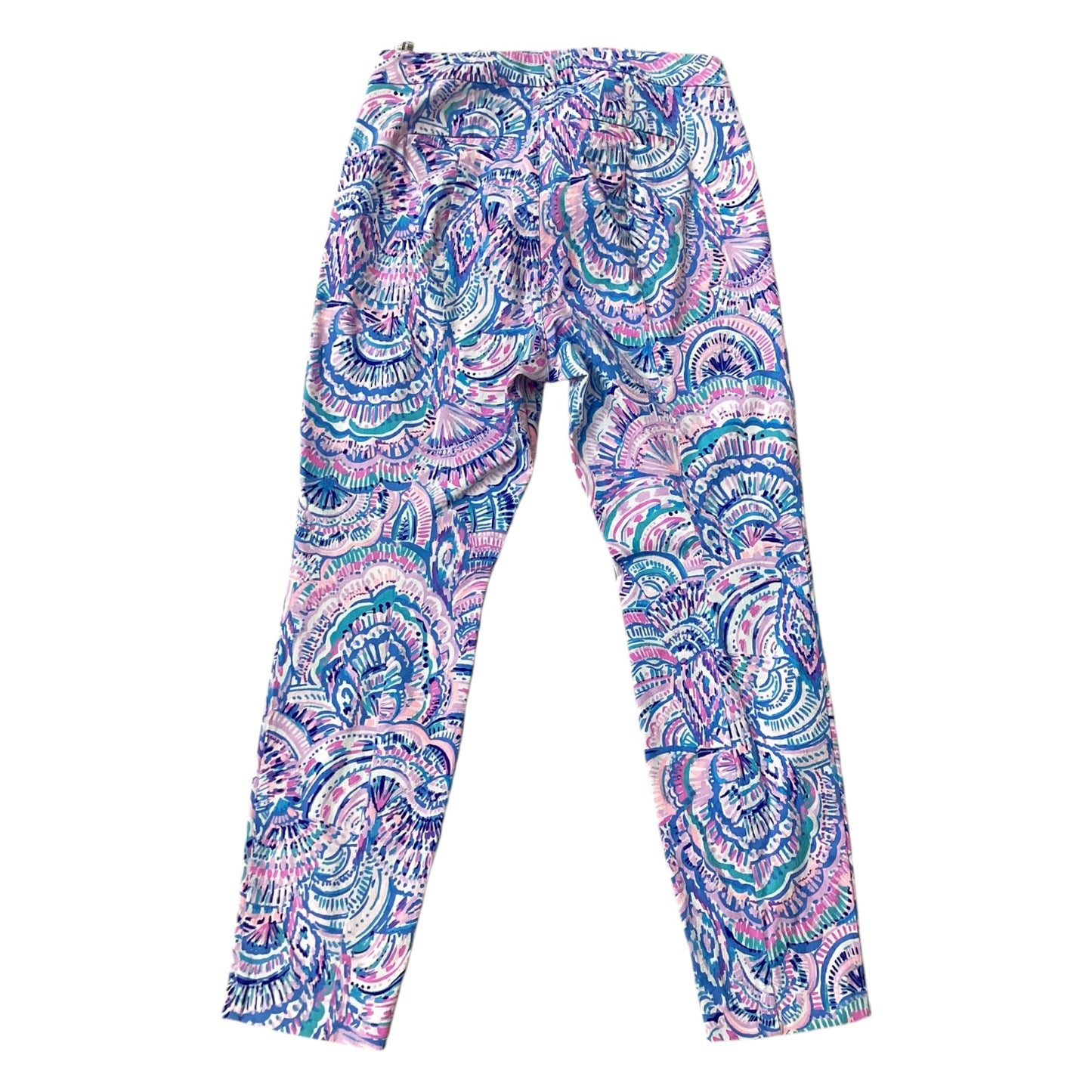 Pants Designer By Lilly Pulitzer In Blue & Pink, Size: 10