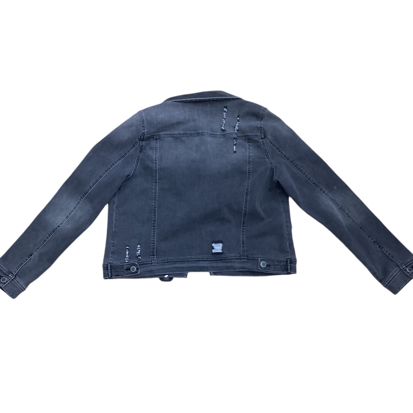 Jacket Denim By Risen In Grey Denim, Size: M