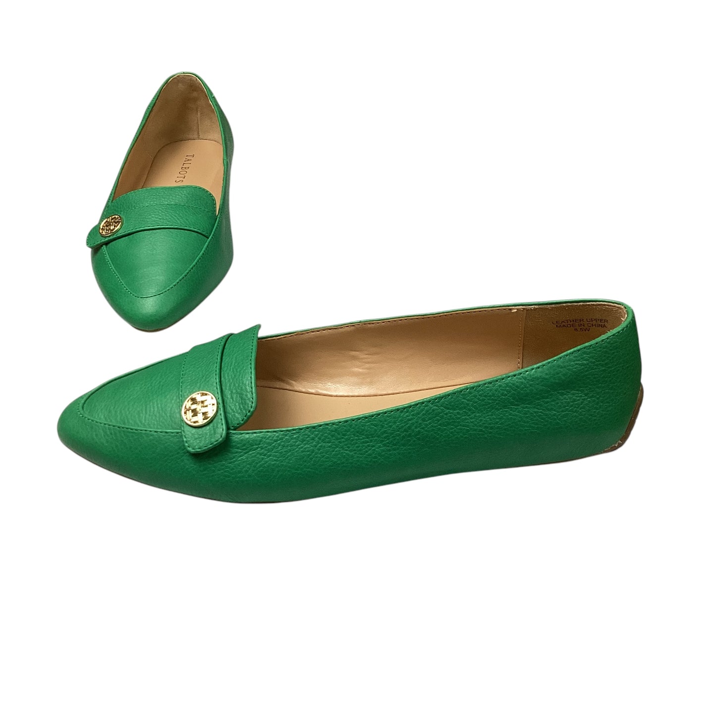 Shoes Flats By Talbots In Green, Size: 8.5