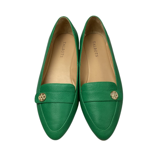 Shoes Flats By Talbots In Green, Size: 8.5