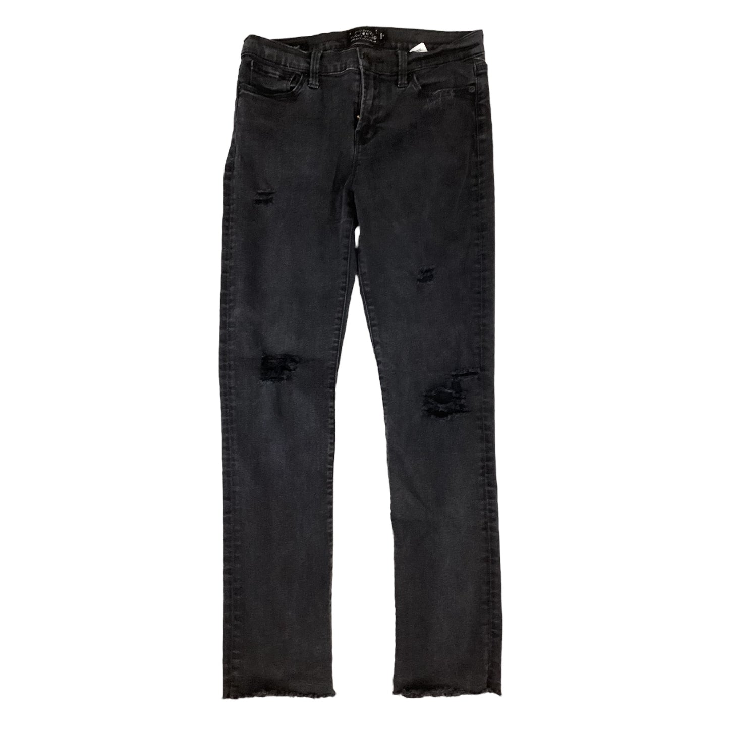 Jeans Skinny By Lucky Brand In Black Denim, Size: 8