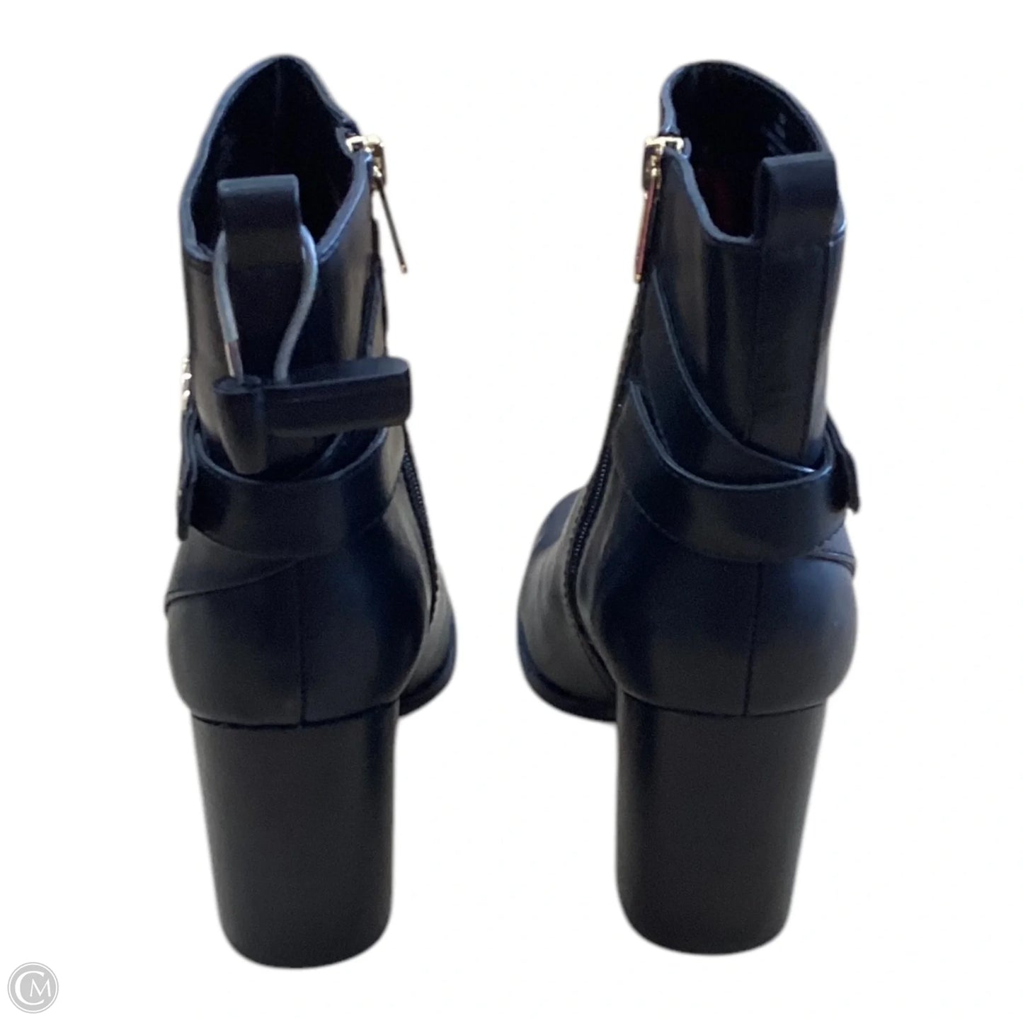 Boots Ankle Heels By Tommy Hilfiger In Black, Size: 10