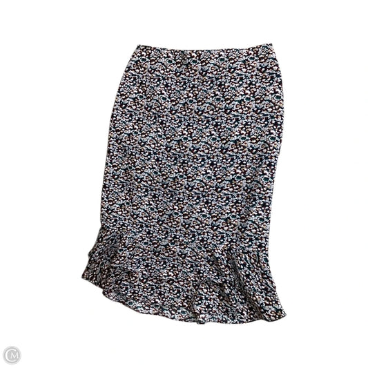 Skirt Maxi By Ann Taylor In Floral Print, Size: 10