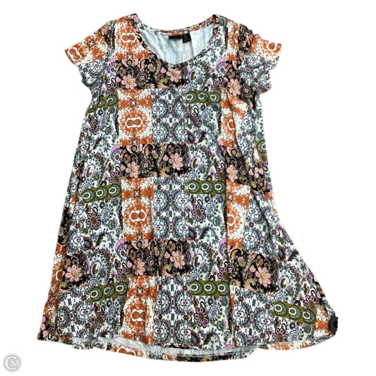 Dress Casual Midi By Rachel Zoe In Multi-colored, Size: 1x