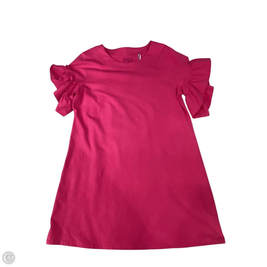 Dress Casual Midi By Cmc In Pink, Size: Xl