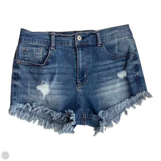 Shorts By Wallflower In Blue Denim, Size: 8