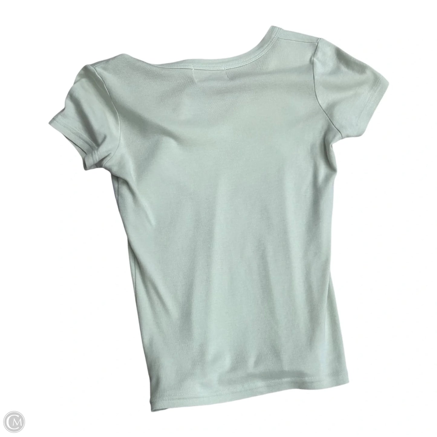 Top Short Sleeve By Juicy Couture In Green, Size: S