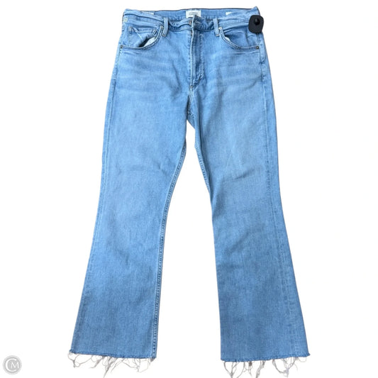 Jeans Straight By Citizens Of Humanity In Blue Denim, Size: 8