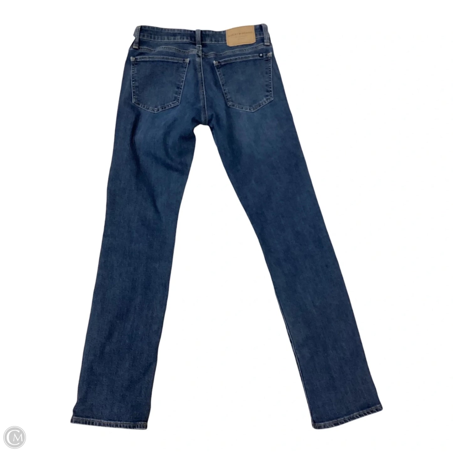 Jeans Straight By Lucky Brand In Blue Denim, Size: 2