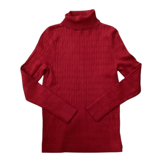 Sweater By Talbots In Red, Size: Lp