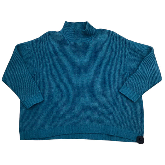 Sweater By Clothes Mentor In Teal, Size: 1x