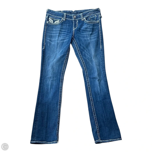Jeans Boot Cut By Vigoss In Blue Denim, Size: 10