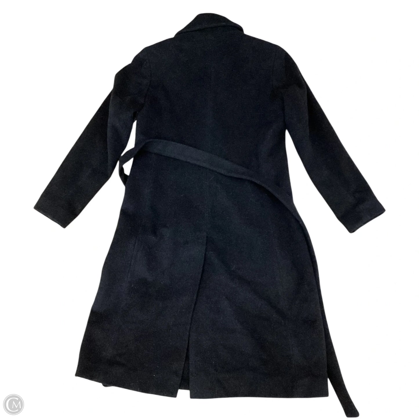 Coat Wool By Calvin Klein In Black, Size: 6