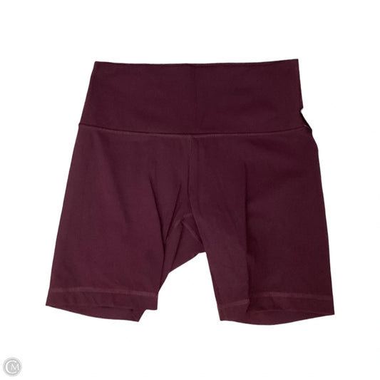 Athletic Shorts By Lululemon In Purple, Size: M