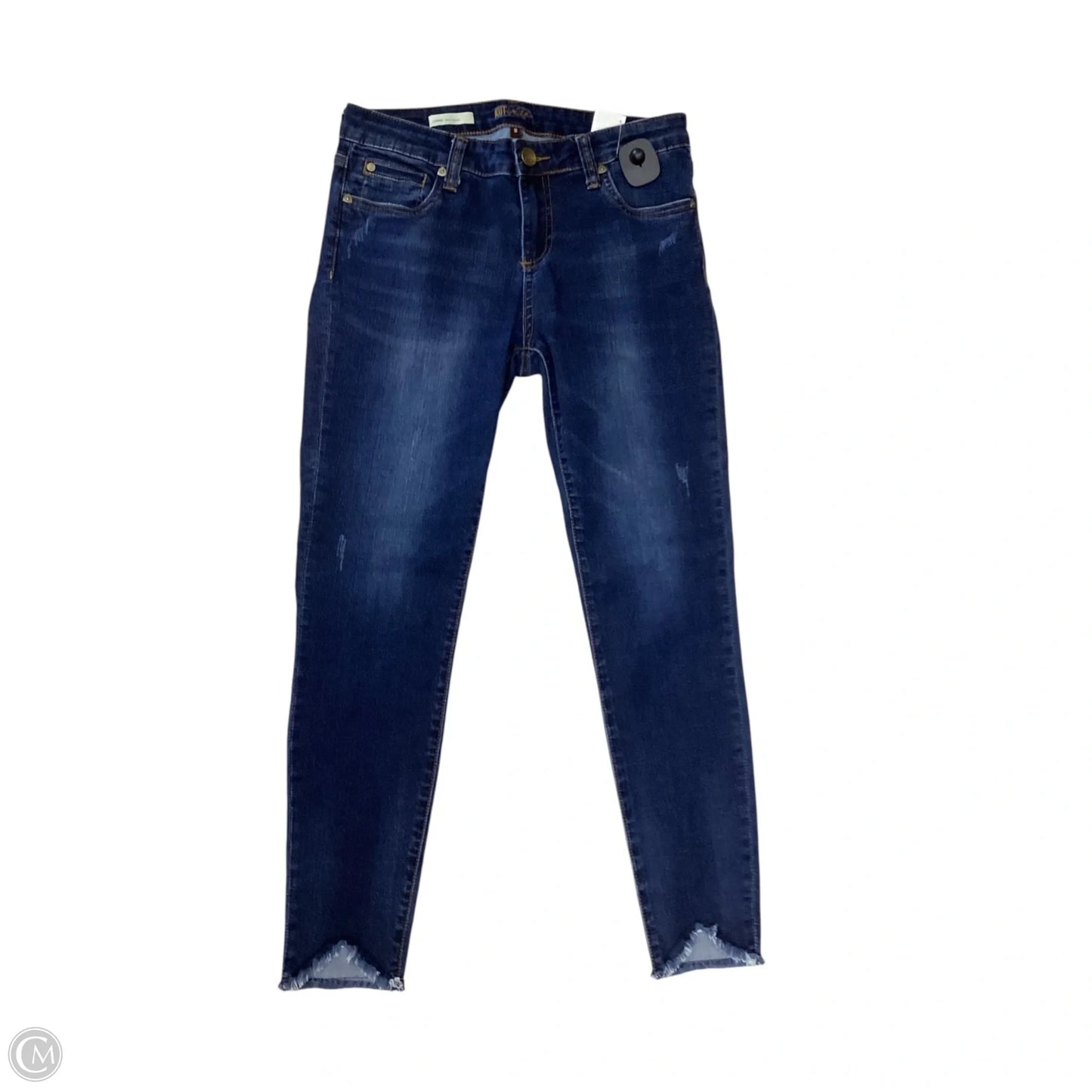 Jeans Skinny By Kut In Blue Denim, Size: 8