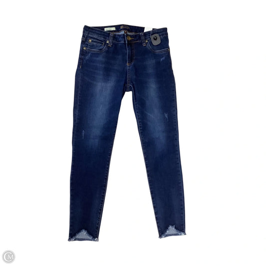 Jeans Skinny By Kut In Blue Denim, Size: 8