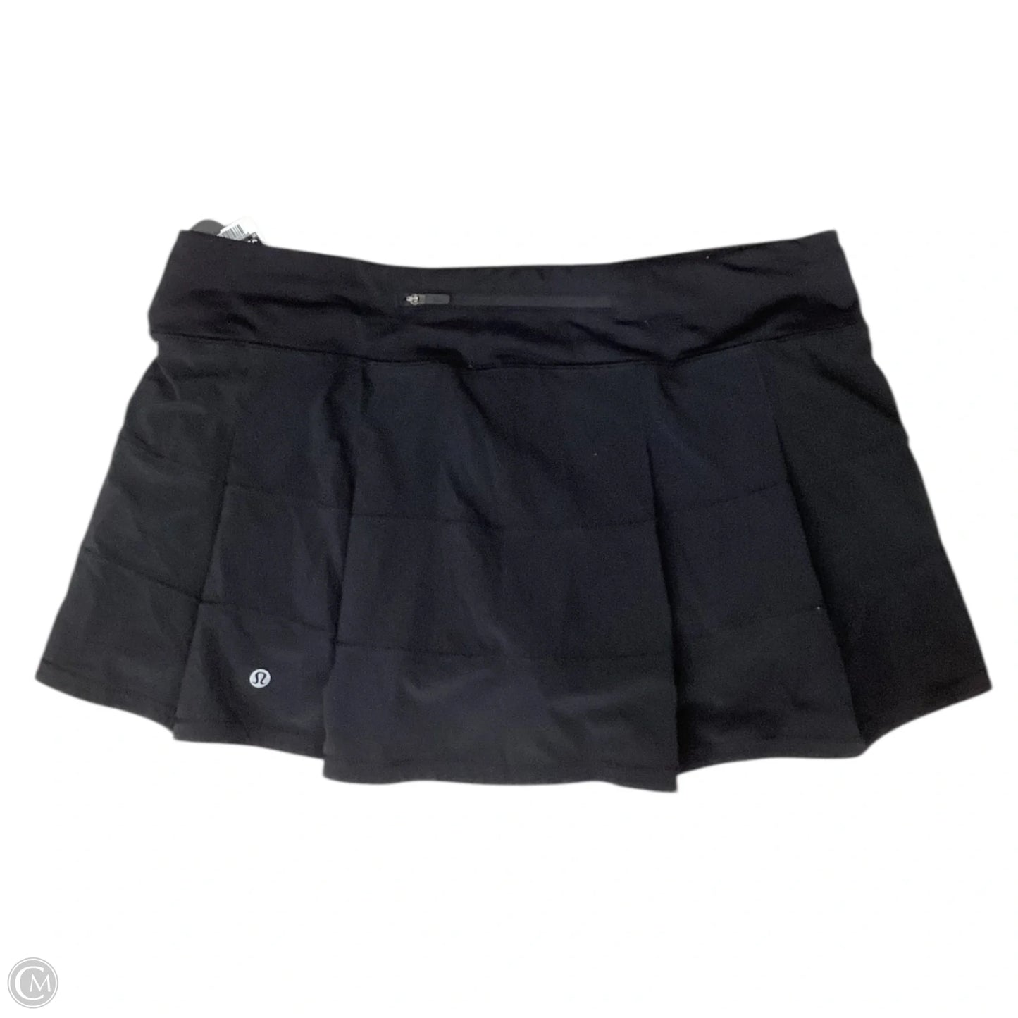 Athletic Skort By Lululemon In Black, Size: 12
