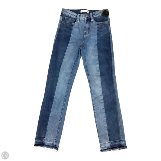 Jeans Straight By Flying Monkey In Blue Denim, Size: 0