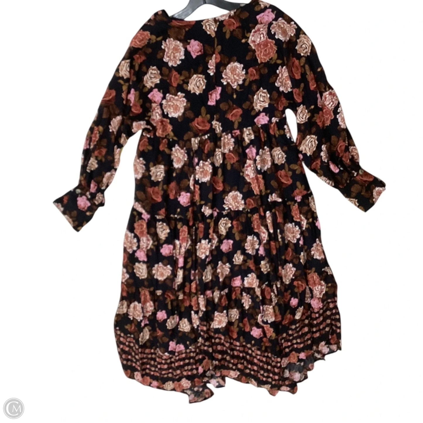 Dress Casual Maxi By Free People In Floral Print, Size: M
