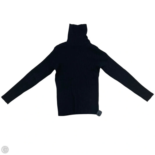 Top Long Sleeve Designer By Halston In Black, Size: M