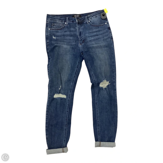 Jeans Skinny By Judy Blue In Navy, Size: 16