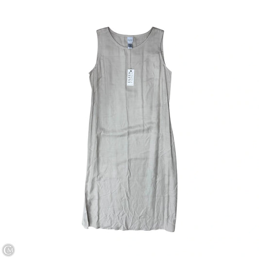 Dress Casual Maxi By Eileen Fisher In Tan, Size: M