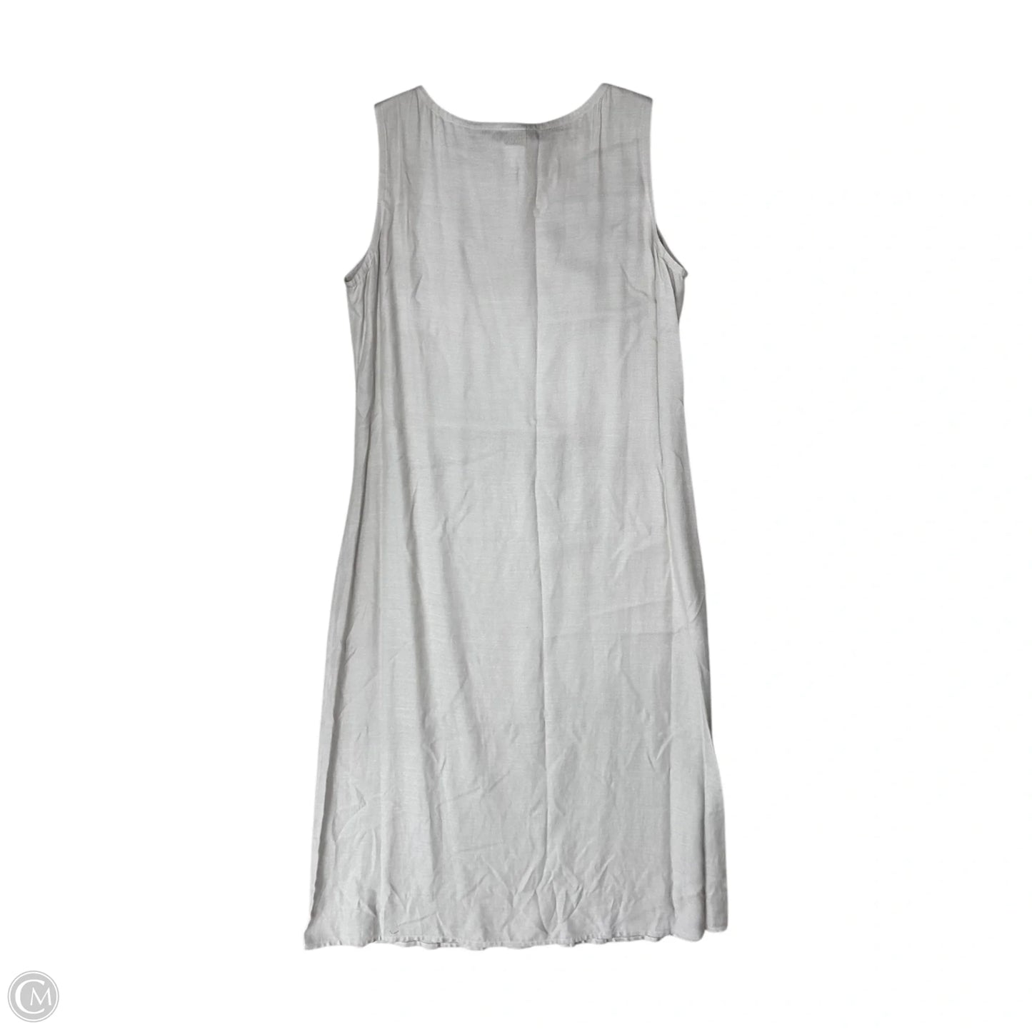 Dress Casual Maxi By Eileen Fisher In Tan, Size: M