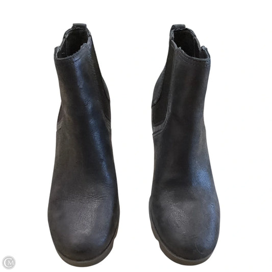 Boots Ankle Heels By Sorel In Black, Size: 7.5
