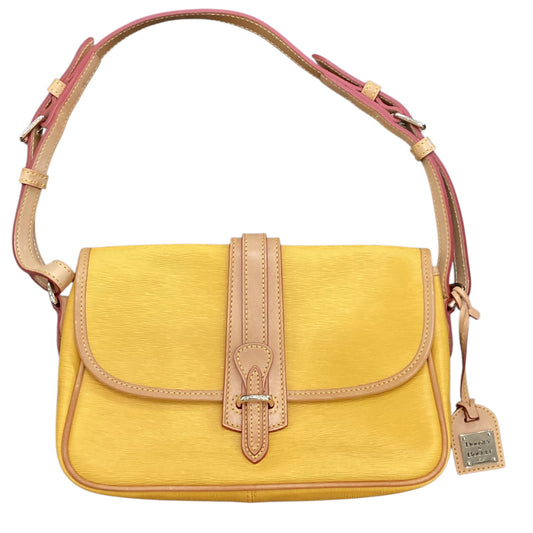Crossbody Designer By Dooney And Bourke In Yellow, Size:Medium