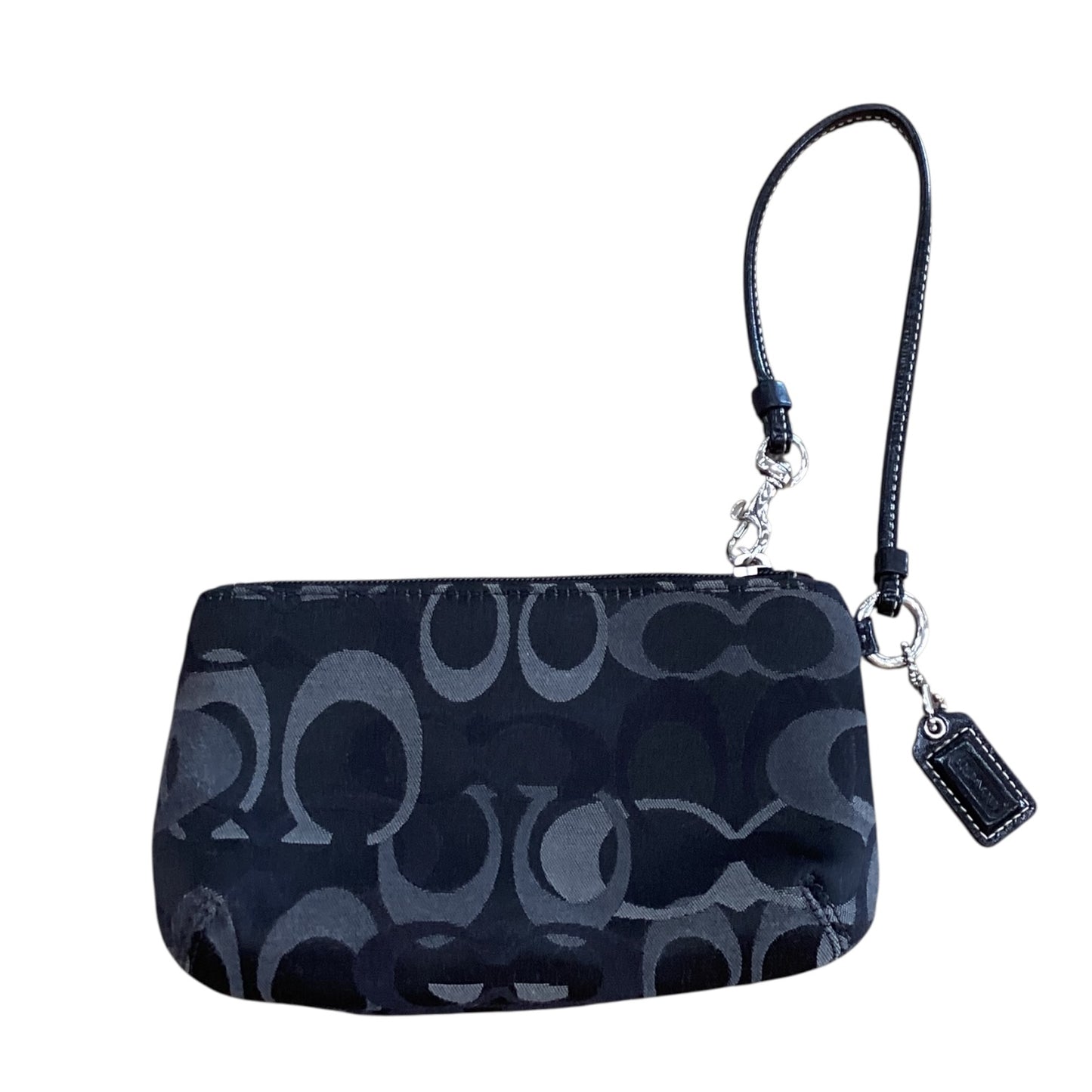 Wristlet Designer By Coach In Black, Size:Small