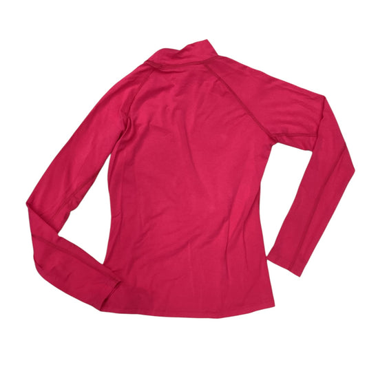 Athletic Top Ls Collar By Cma In Pink, Size:Sp