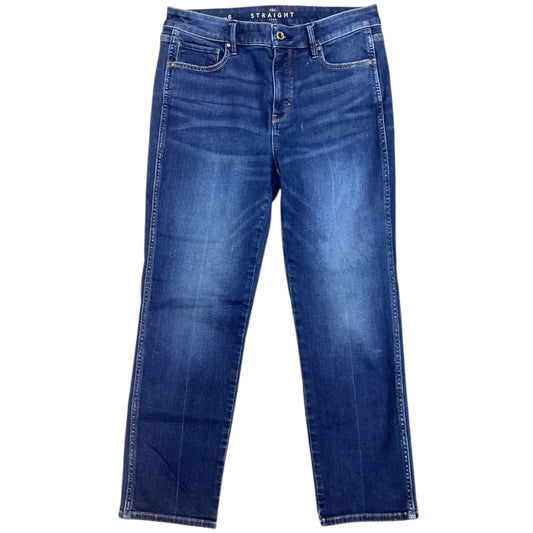 Jeans Cropped By White House Black Market In Blue Denim, Size:6