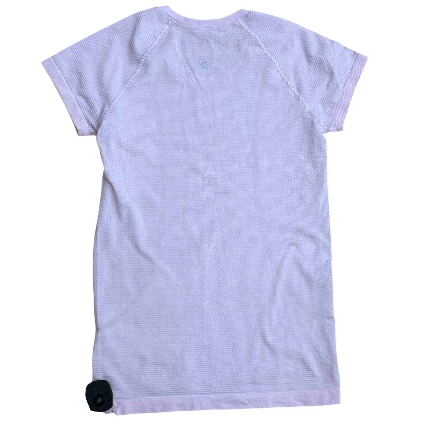 Athletic Top Ss By Lululemon In Pink, Size:M