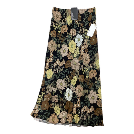 Skirt Maxi By Fifteen Twenty In Floral Print, Size:Xs