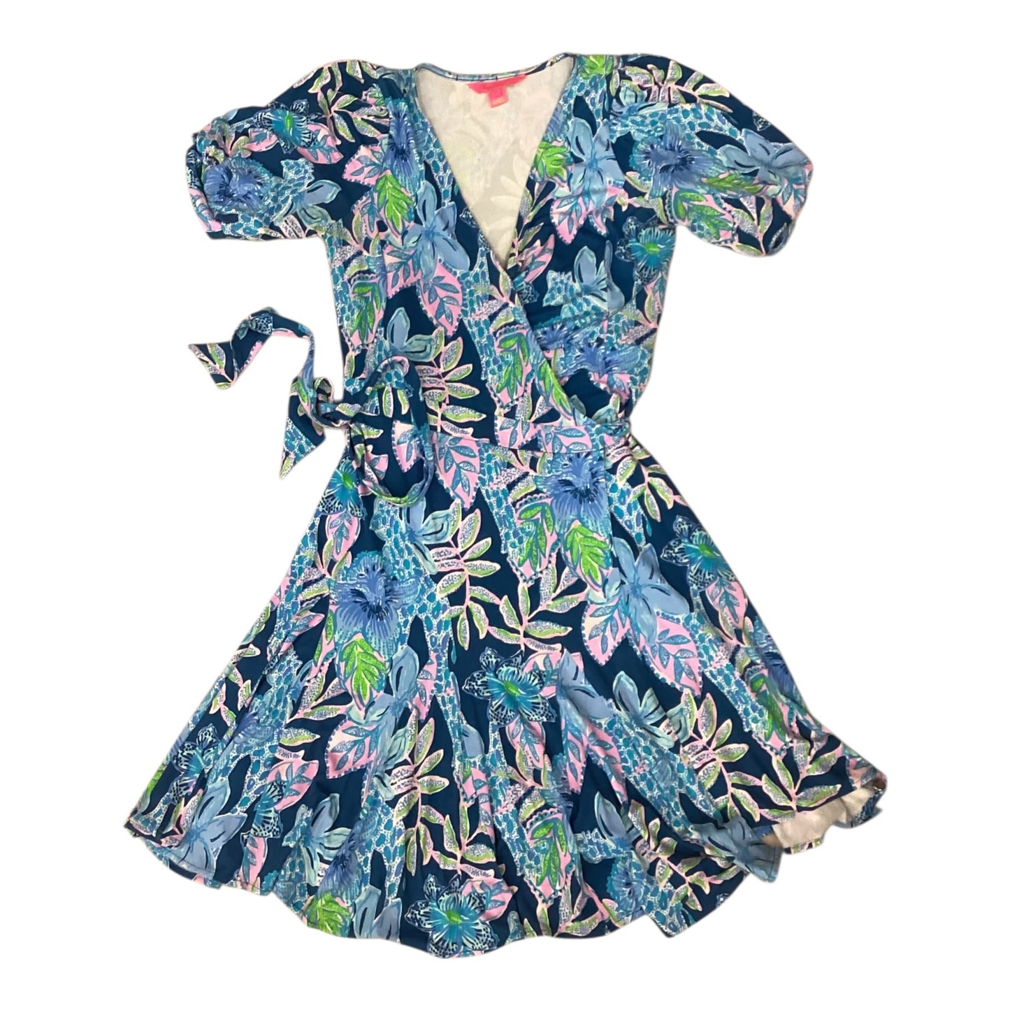 Dress Designer By Lilly Pulitzer In Blue & Pink, Size:S