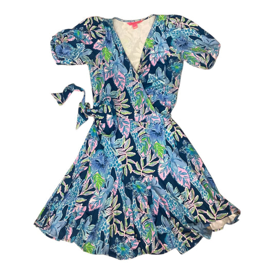 Dress Designer By Lilly Pulitzer In Blue & Pink, Size:S