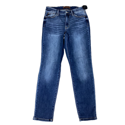 Jeans Boyfriend By Judy Blue In Blue Denim, Size:2