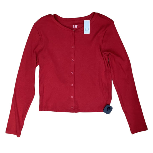 Cardigan By Gap In Red, Size:Mp