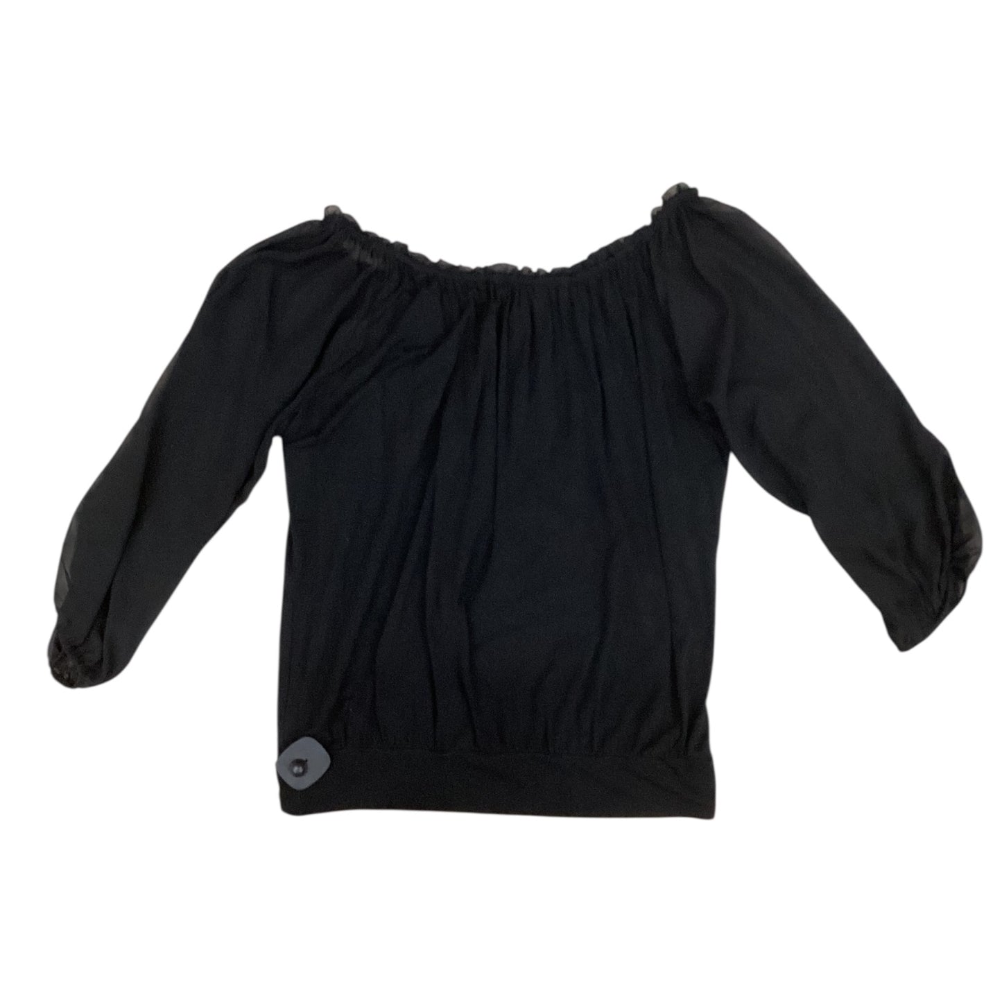 Top Ls By White House Black Market In Black, Size:L