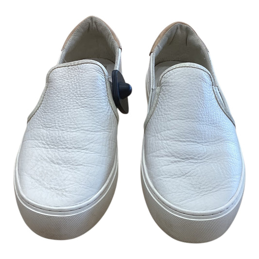 Shoes Designer By Ugg In Cream & Tan, Size:8.5