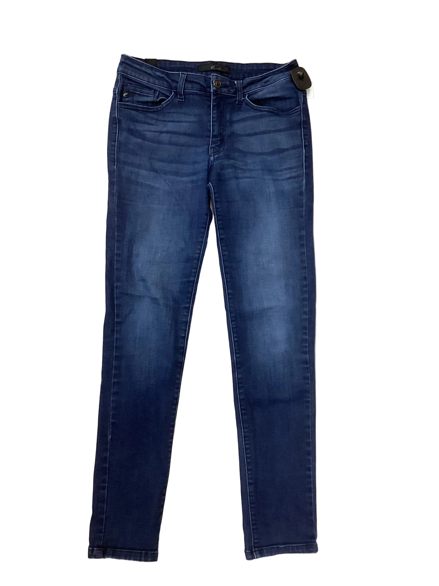 Jeans Skinny By Kancan In Blue Denim, Size:8