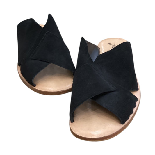 Sandals Flats By Free People In Black, Size:10