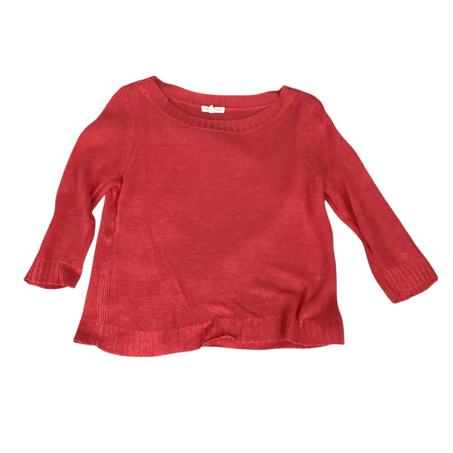 Sweater By Eileen Fisher In Coral, Size:Xs