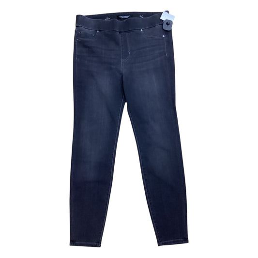 Jeans Jeggings By Liverpool In Black, Size:12