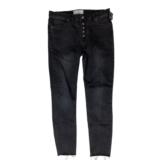 Jeans Skinny By Free People In Black, Size:8