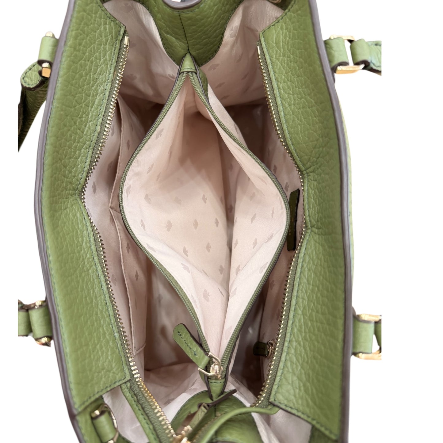 Handbag Designer By Kate Spade In Green, Size:Medium