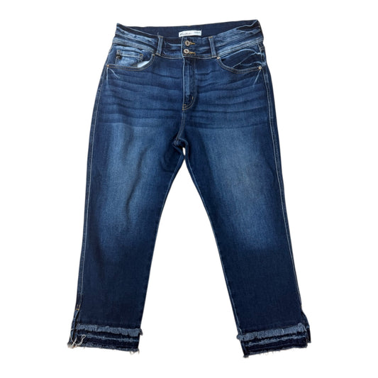 Jeans Boyfriend By Kancan In Blue Denim, Size:3X